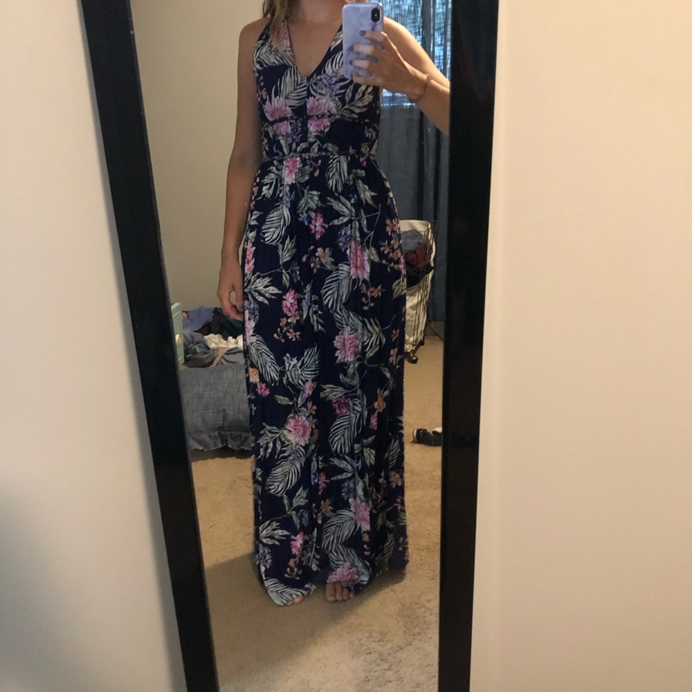Floral maxi dress